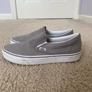 Grey Slip on Vans